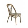 AUTEUIL Chair | Camel, White & Brown BE EXPRESS Gamme ANDORRE/BEAULIEU