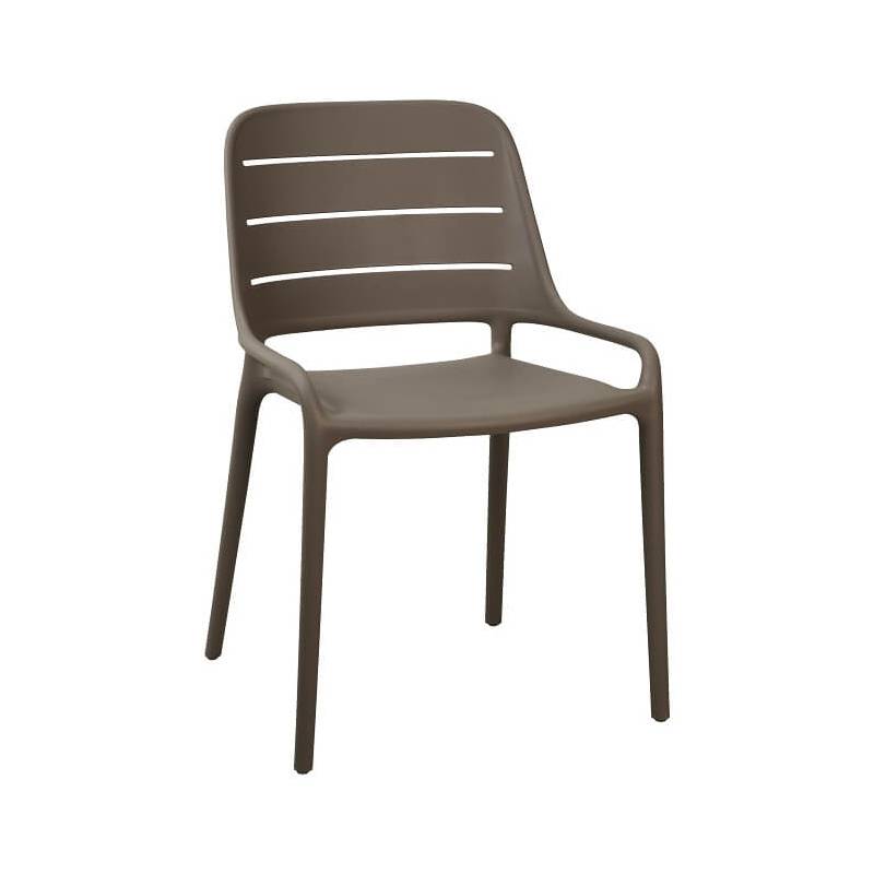 Chaise FOGGIA | Taupe  CHAISES EN POLYPROPYLÈNE
