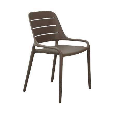 Chaise FOGGIA | Taupe  CHAISES EN POLYPROPYLÈNE