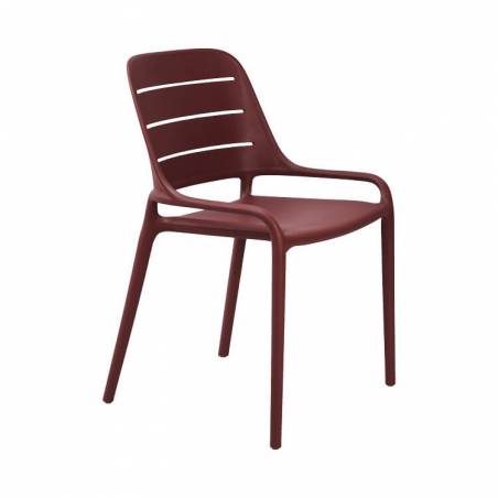 Chaise FOGGIA | Angola Red  CHAISES EN POLYPROPYLÈNE