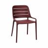 Chaise FOGGIA | Angola Red  CHAISES EN POLYPROPYLÈNE