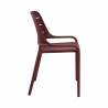 FOGGIA Chair | Angola Red  Gamme MONACO
