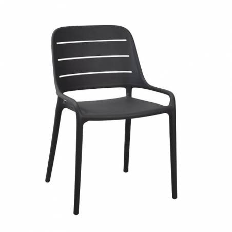 Chaise FOGGIA | Anthracite  CHAISES EN POLYPROPYLÈNE