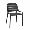 FOGGIA Chair | Anthracite  Gamme MONACO