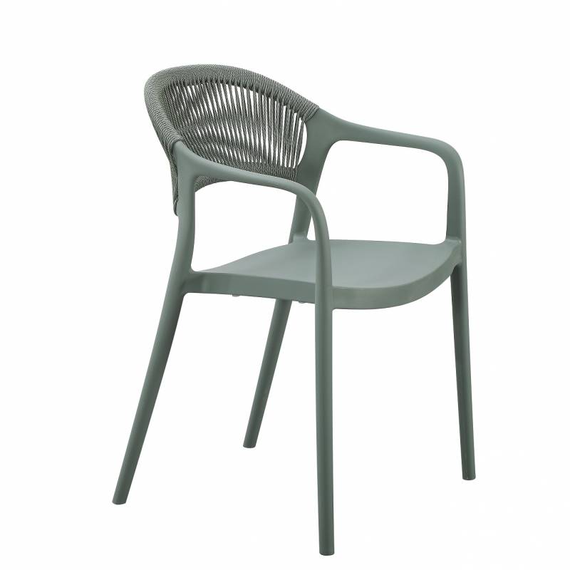 Fauteuil ROTTERDAM | Vert  CHAISES EN POLYPROPYLÈNE