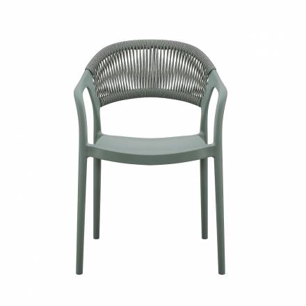 Fauteuil ROTTERDAM | Vert  CHAISES EN POLYPROPYLÈNE