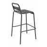 Chaise haute BASTILLE BST | Anthracite BE EXPRESS CHAISES EN ALUMINIUM