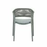 Fauteuil ROTTERDAM | Vert  CHAISES EN POLYPROPYLÈNE