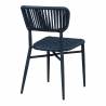 Chaise MARBELLA | Bleu Abysse BE EXPRESS CHAISES EN TOILE/CORDE