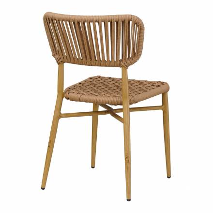 Chaise MARBELLA | Naturel  CHAISES EN TOILE/CORDE