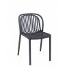 Chaise DUBAI | Anthracite  CHAISES EN POLYPROPYLÈNE