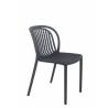 DUBAI Chair | Anthracite  Gamme MONACO