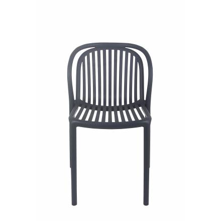 DUBAI Chair | Anthracite  Gamme MONACO