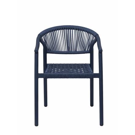 DENIA Armchair | Abyss Blue  Gamme DINARD
