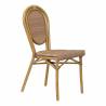 Chaise PARIS | Rotin noisette - CHR MARKET
