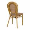 PARIS black terrace chair - CHR MARKET