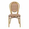 Chaise PARIS | Rotin noisette - CHR MARKET