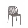 Chaise DUBAI | Taupe  CHAISES EN POLYPROPYLÈNE