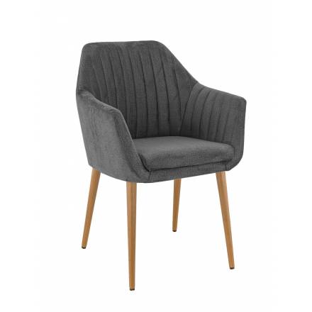 ALFONSE Armchair anthracite  INDOOR CHAIRS