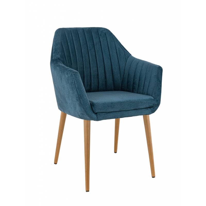 Fauteuil ALFONSE | Petrol  Chaises d'intérieur