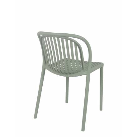 Chaise DUBAI | Sauge  CHAISES EN POLYPROPYLÈNE