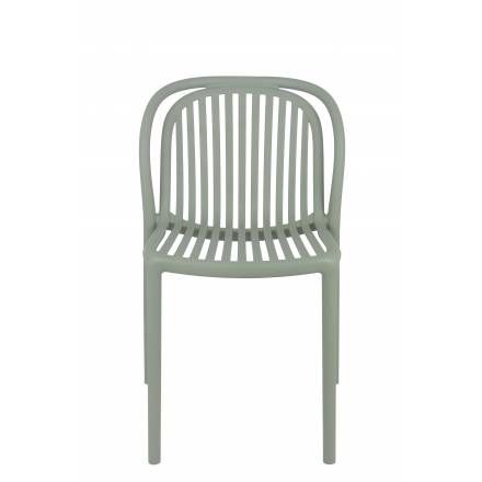 Chaise DUBAI | Sauge  CHAISES EN POLYPROPYLÈNE