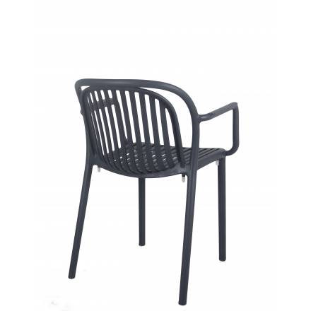 Anthracite JEDDAH armchair  Gamme MONACO