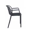 Anthracite JEDDAH armchair  Gamme MONACO