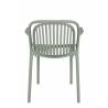 Fauteuil JEDDAH | Sauge  CHAISES EN POLYPROPYLÈNE