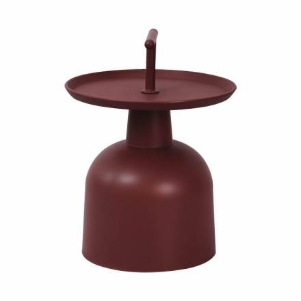 Table basse SALERNE | Angola Red  CHAISES EN POLYPROPYLÈNE