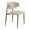 Chaise BONNIE | Greige BE EXPRESS Chaises d'intérieur