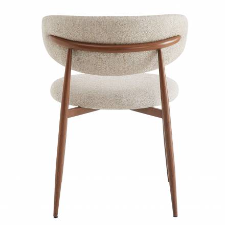 Chaise BONNIE | Greige  Chaises d'intérieur