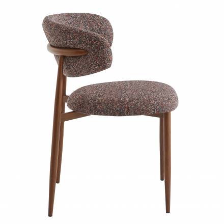 Chaise BONNIE | Rouge & Bleu  Chaises d'intérieur