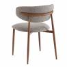 BONNIE Chair | Grey and Brown BE EXPRESS INDOOR CHAIRS