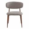 BONNIE Chair | Grey and Brown BE EXPRESS INDOOR CHAIRS