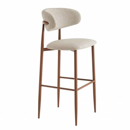CLYDE High Chair | Greige  INDOOR CHAIRS