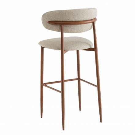 Chaise haute CLYDE | Greige  Chaises d'intérieur