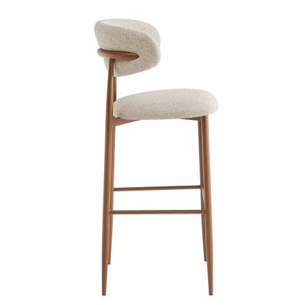 Chaise haute CLYDE | Greige  Chaises d'intérieur