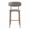 Chaise haute CLYDE | Gris & Brun  Chaises d'intérieur