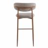 Chaise haute CLYDE | Gris & Brun  Chaises d'intérieur
