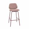 CESAR High Chair | Bordeaux & Greige BE EXPRESS INDOOR CHAIRS