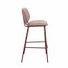 CESAR High Chair | Bordeaux & Greige BE EXPRESS INDOOR CHAIRS