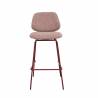 CESAR High Chair | Bordeaux & Greige BE EXPRESS INDOOR CHAIRS