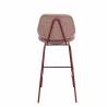 CESAR High Chair | Bordeaux & Greige BE EXPRESS INDOOR CHAIRS