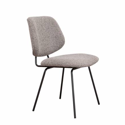 Chaise FRANCK | Greige & Bleu Gris BE EXPRESS Chaises d'intérieur