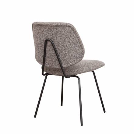 Chaise FRANCK | Greige & Bleu Gris BE EXPRESS Chaises d'intérieur