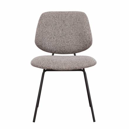 Chaise FRANCK | Greige & Bleu Gris BE EXPRESS Chaises d'intérieur