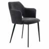 FRANCIS Armchair | Anthracite BE EXPRESS INDOOR CHAIRS