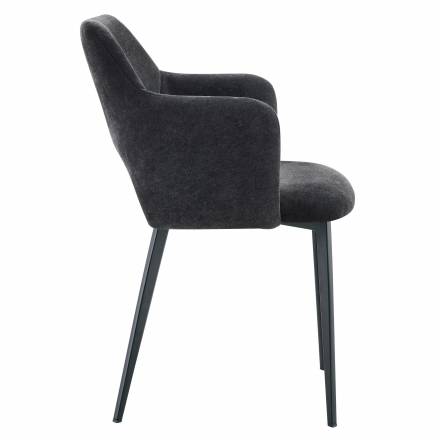 Fauteuil FRANCIS | Anthracite BE EXPRESS Chaises d'intérieur
