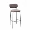 Chaise haute PAUL | Gris Taupe BE EXPRESS Chaises d'intérieur
